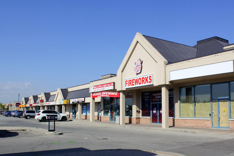 27 & Finch Plaza- mall restoration